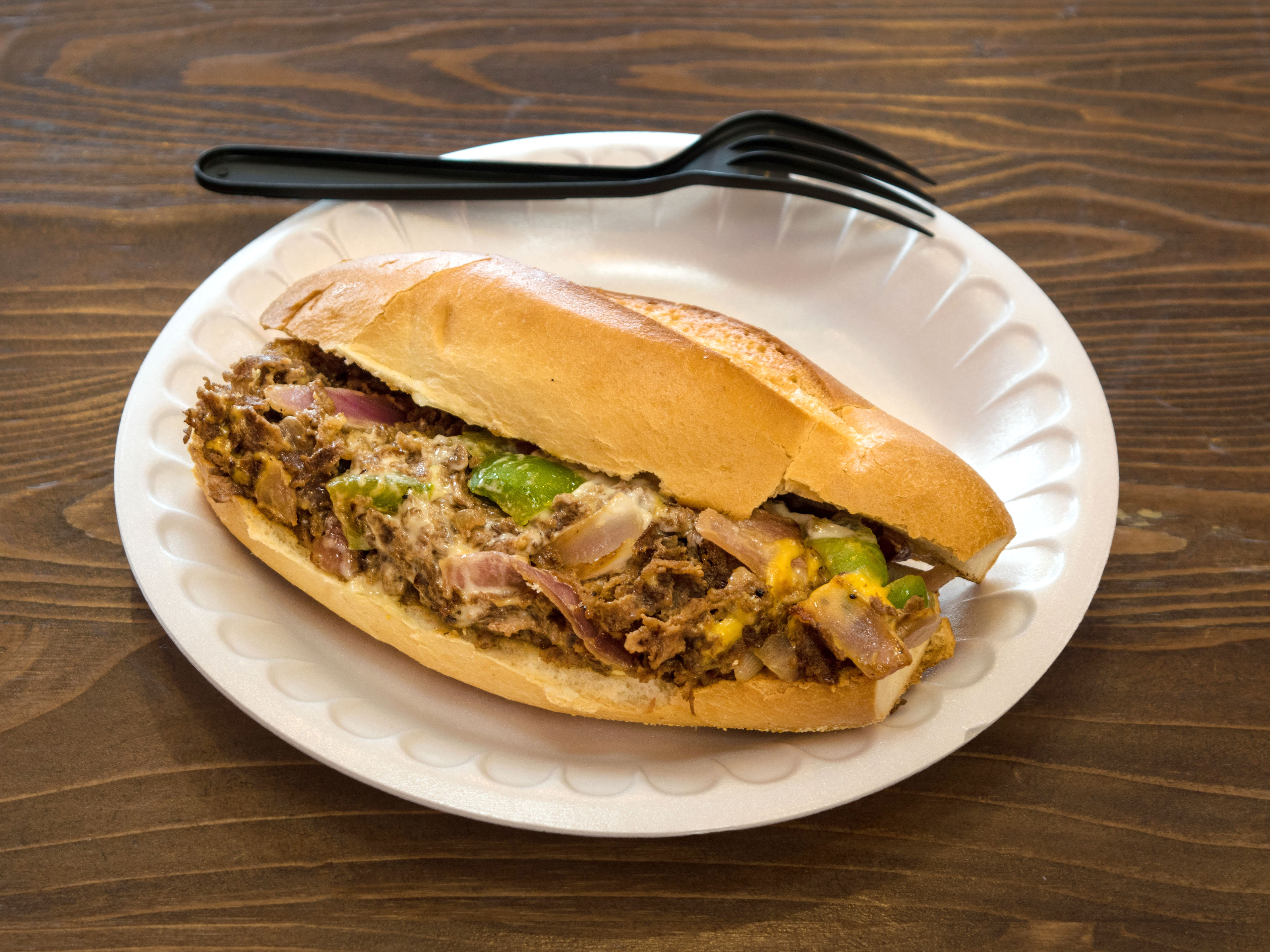 Order Philly Cheesesteak food online from Shah's Halal Food store, East Meadow on bringmethat.com