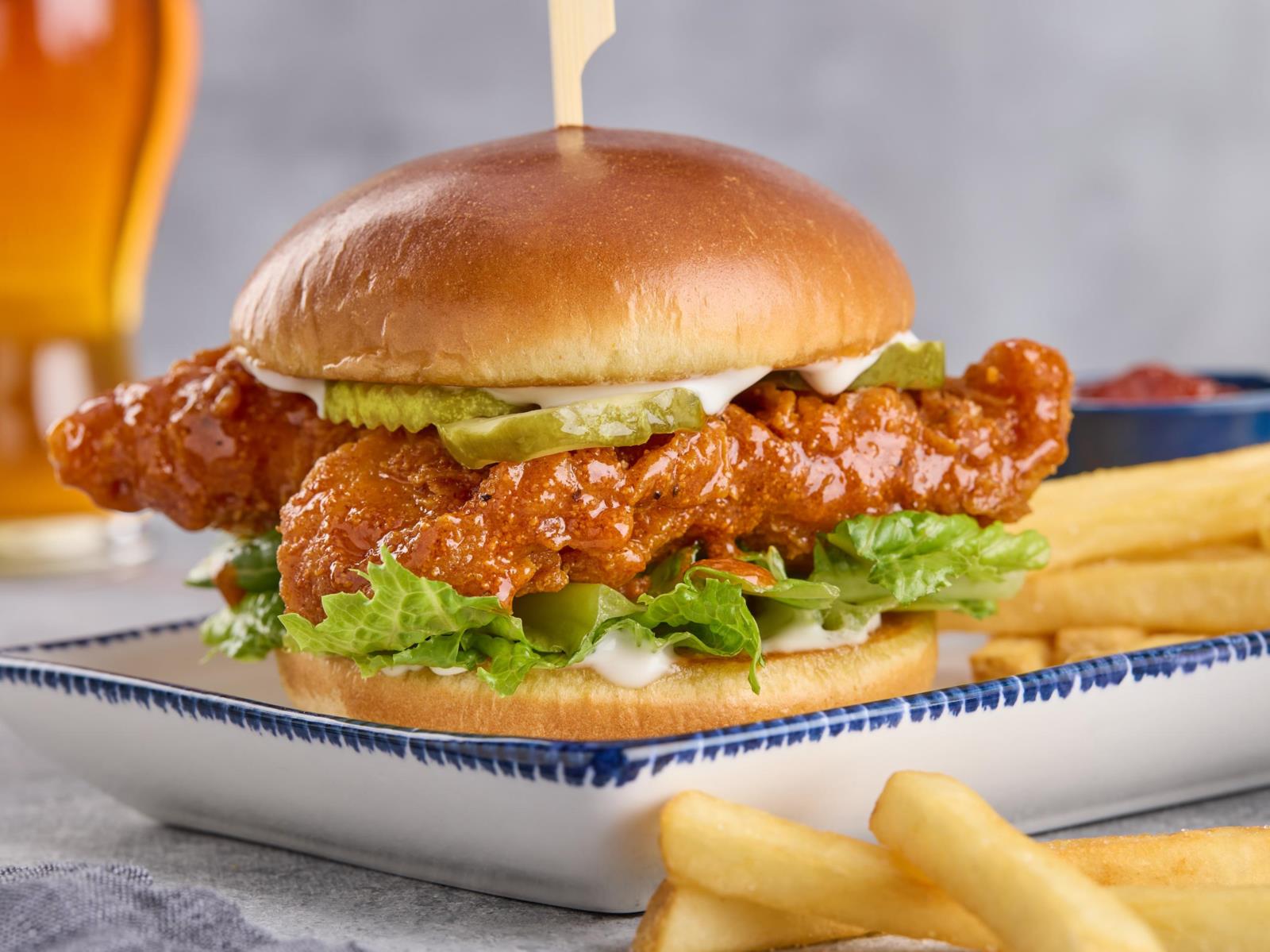 Order Nashville Hot Chicken Sandwich food online from Red Lobster store, Rogers on bringmethat.com