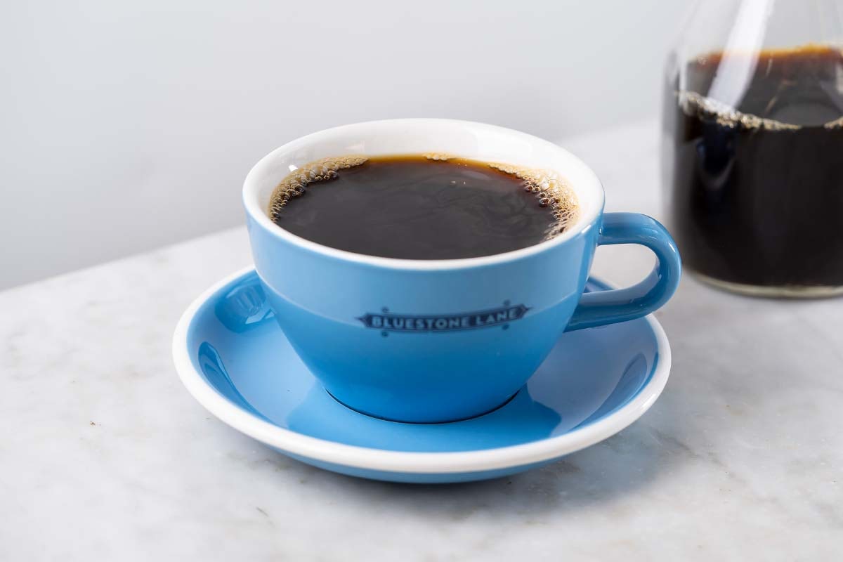 Order Hot Brew food online from Bluestone Lane Cafe store, Armonk on bringmethat.com