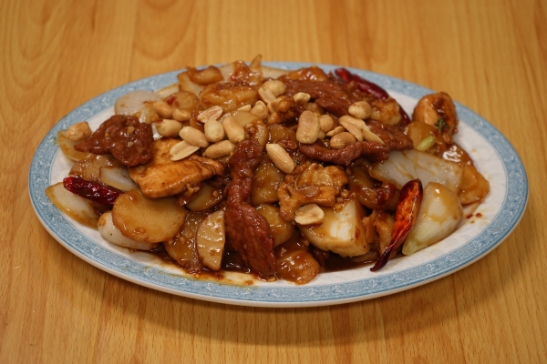 Order Kung Pao 3 Flavors food online from Red Lantern store, Brea on bringmethat.com