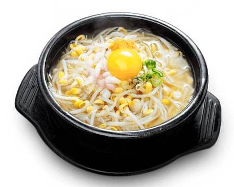 Order Soy Bean Sprout Soup (콩나물 국밥) food online from MooBongRi store, Oakland on bringmethat.com