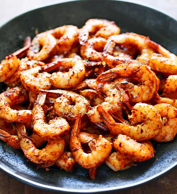 Order Spicy Fried Shrimp food online from Spice Workshop store, Centereach on bringmethat.com