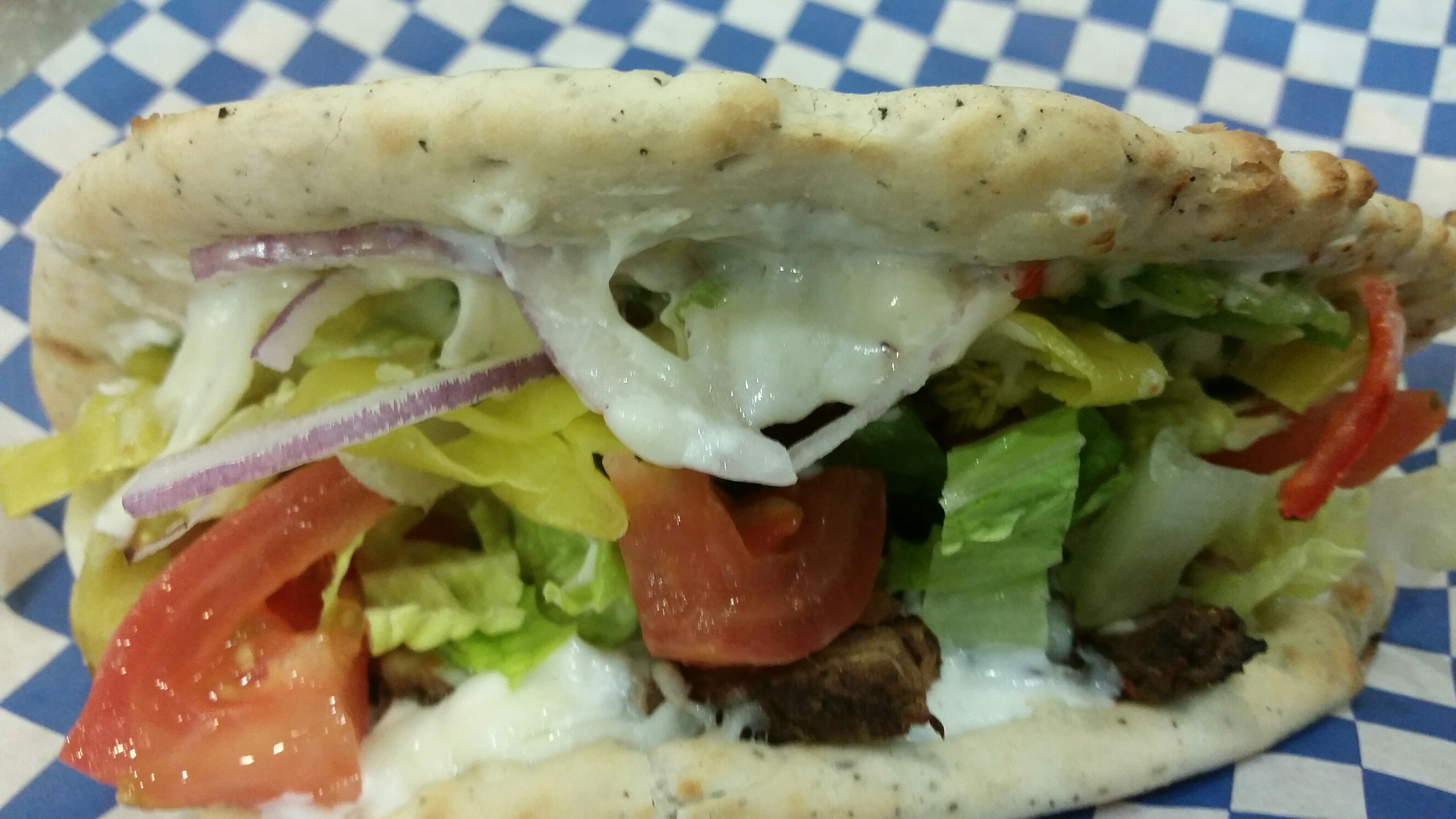 Order The Greek Pazini food online from Pizanos Pizza store, Reno on bringmethat.com