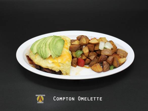 Order Compton Omelet food online from Sunny Express Gourmet Fast Food store, Compton on bringmethat.com