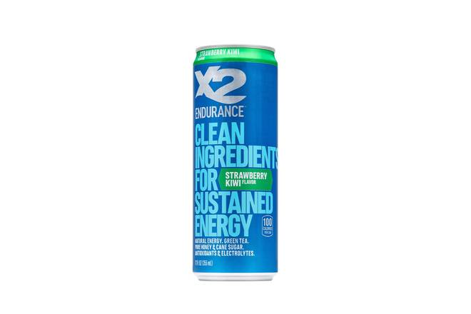 Order X2 ENDURANCE™ Clean Energy Drink - Strawberry Kiwi food online from SUBWAY® store, Rancho Cucamonga on bringmethat.com