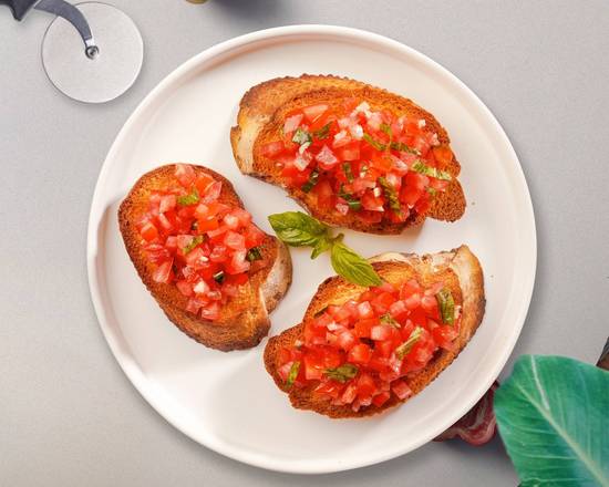 Order Bruschetta With Melted Cheese food online from Ristorante Da Maria store, San Jose on bringmethat.com