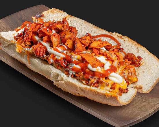 Order Chicken Cheesesteak Sandwich food online from Shahzad's Halal Food store, Sayreville on bringmethat.com