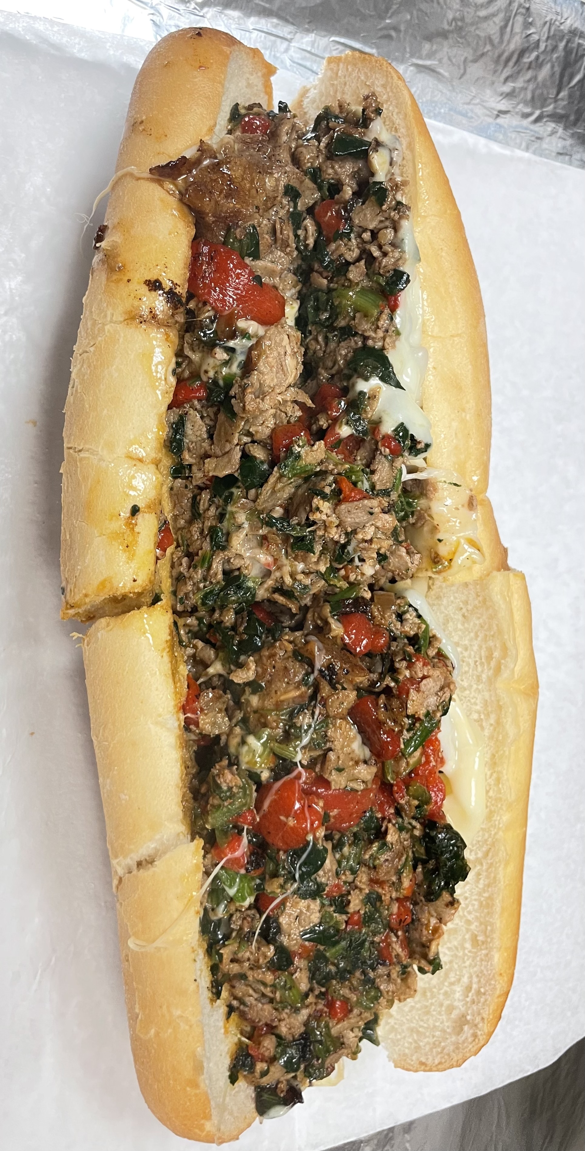 Order Steak alla Italiano Sandwich food online from Dolce- carini store, Philadelphia on bringmethat.com