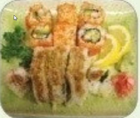 Order C. One Roll-Califronia & Shrimp Tempura Crunch food online from Sushi Cafe store, South Elgin on bringmethat.com