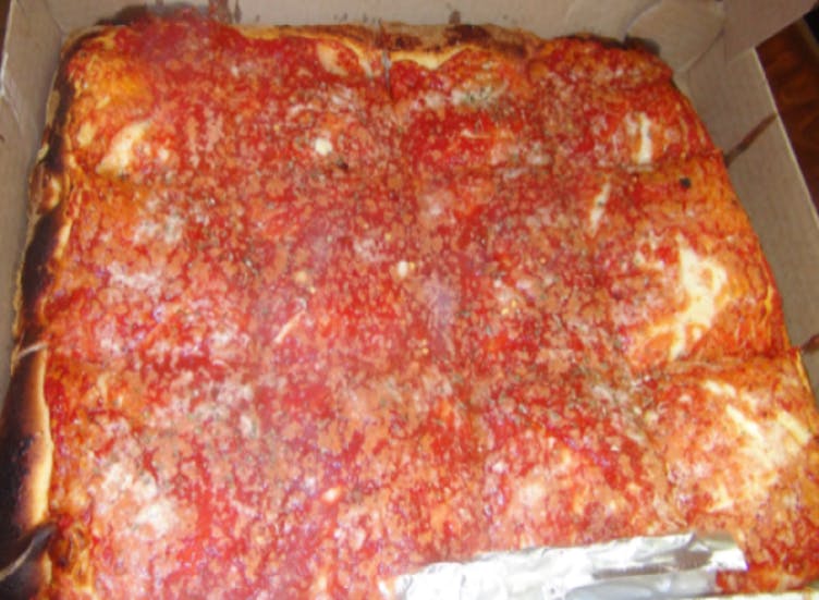 Order Sicilian Square Pizza - Medium (8 Slices) food online from La Casa Mia Pizzeria & Restaurante store, Brooklyn on bringmethat.com