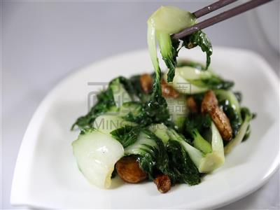 Order Stir-Fried Baby Bok Choy with Garlic food online from Minghin Cuisine - Naperville store, Naperville on bringmethat.com