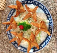 Order 10. Crab Rangoon food online from Yum yum hunan store, San Francisco on bringmethat.com