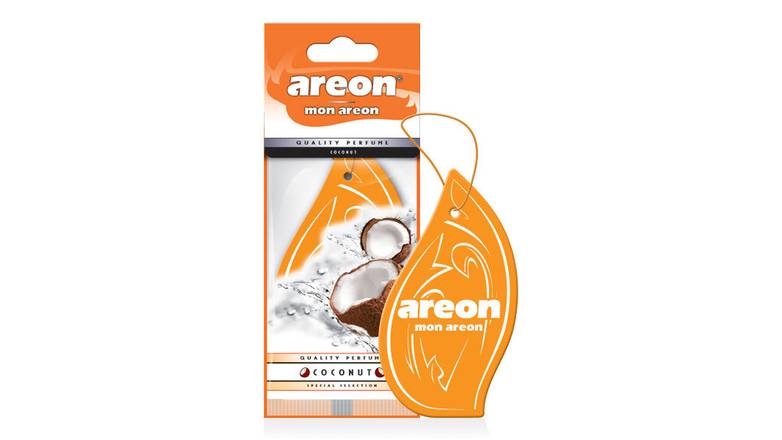 Order Areon Air Freshener Scent Container Car Fragrance Perfume Coco food online from Route 7 Food Mart store, Norwalk on bringmethat.com