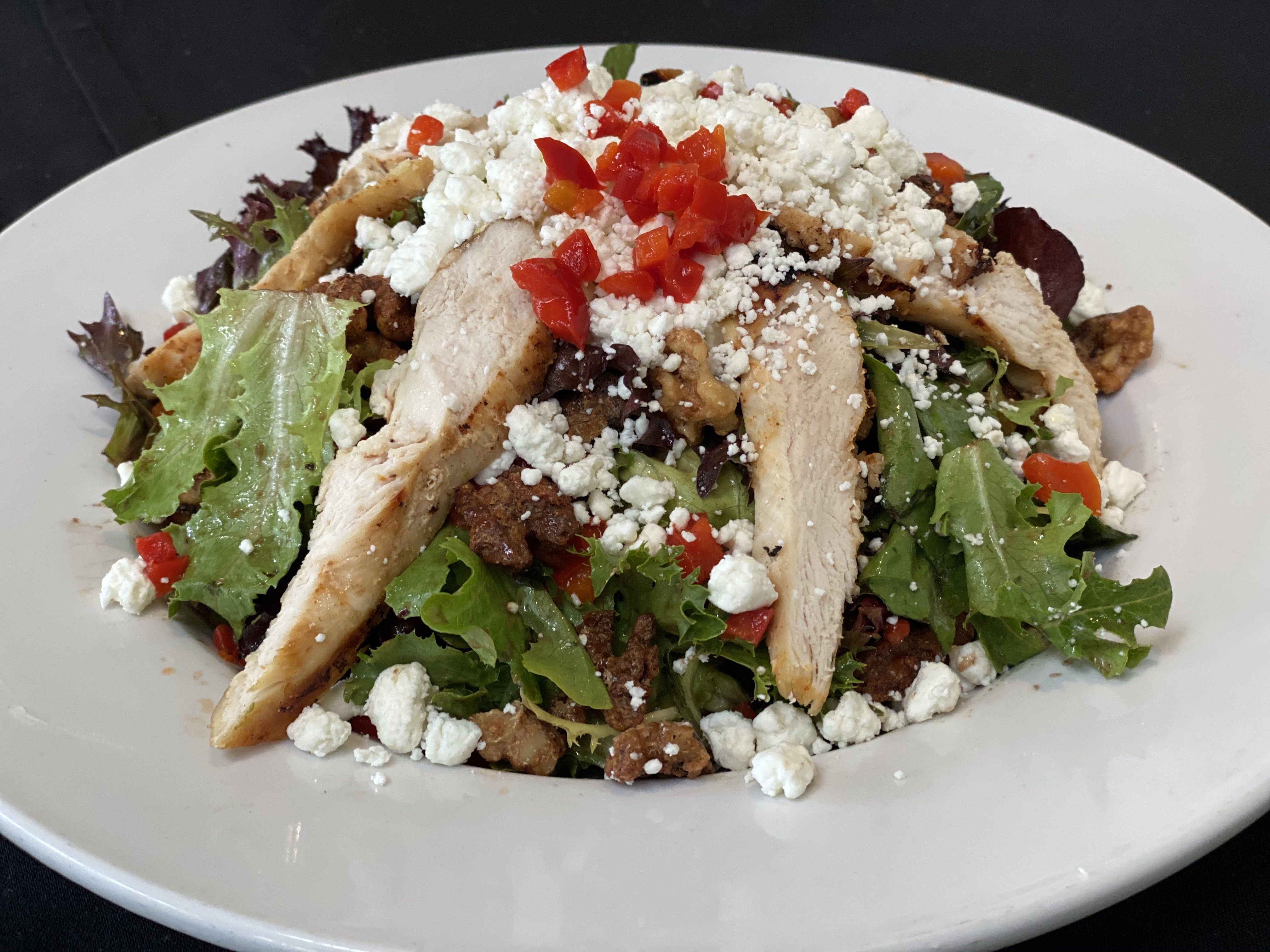 Chicken and Goat Cheese Salad