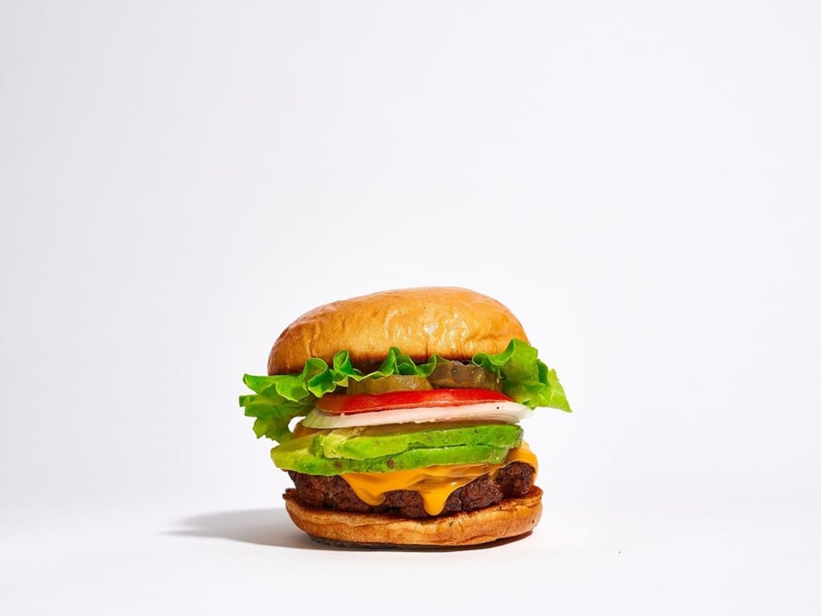 Order Sweet Home Avocado (Avocado Burger) food online from Cheat Day Cafe store, Lakewood on bringmethat.com