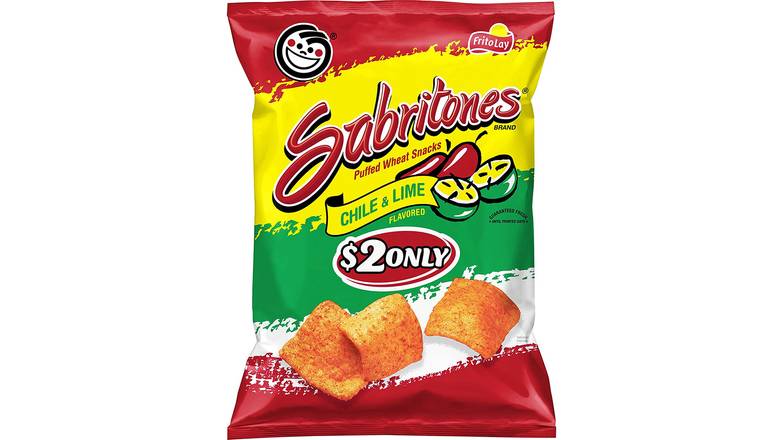 Order Sabritones Chile Limon Wheat Snacks  5.8 oz food online from Valero Food Mart store, Murrayville on bringmethat.com