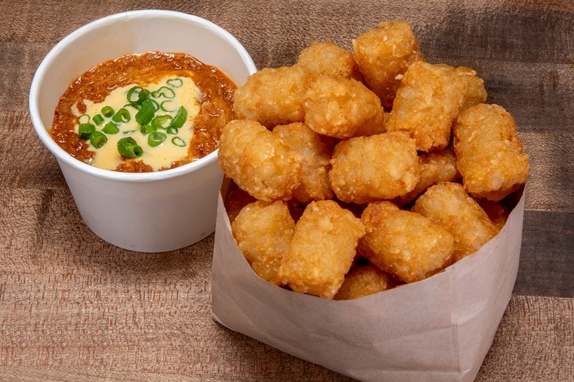 Order CHILI CHEESE TOTS food online from Jailbird store, Long Beach on bringmethat.com