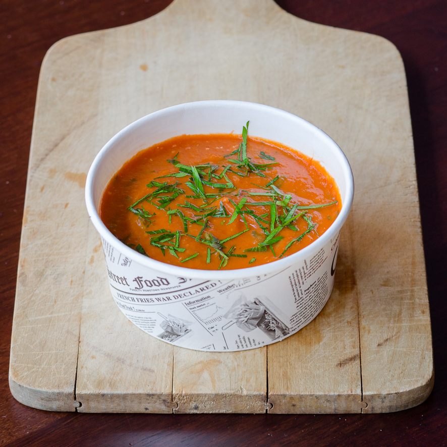 Order Tomato Soup food online from My Belly's Playlist store, New York on bringmethat.com