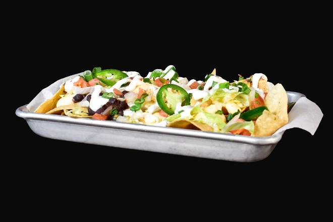Order Half-Size Nachos food online from Aspen Tap House store, Champaign on bringmethat.com