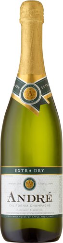 Order Andre Champagne Extra Dry 750ml food online from Bws Beverage 2 store, Chicago on bringmethat.com