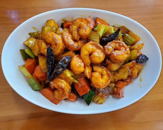Order Kung Pao Shrimp food online from Chinatown Express store, Los Angeles on bringmethat.com