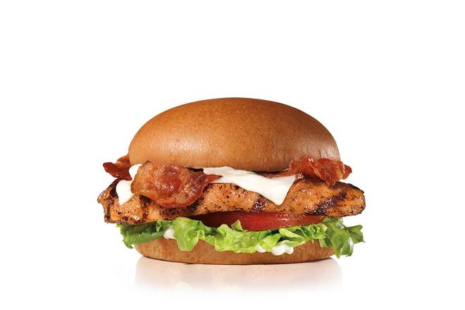 Order Charbroiled Chicken Club Sandwich food online from Hardees store, Springfield on bringmethat.com