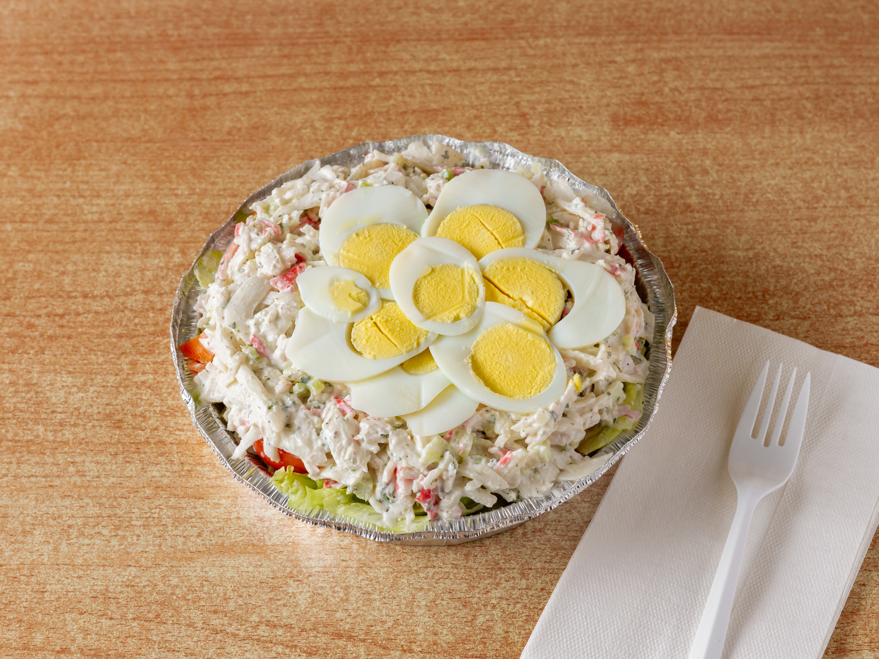 Order C14. Seafood Salad food online from Kings Garden Cafe store, Baltimore on bringmethat.com