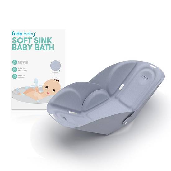 Order Fridababy® Soft Sink Baby Bath Tub in Light Grey food online from Buybuy Baby store, Rancho Cucamonga on bringmethat.com