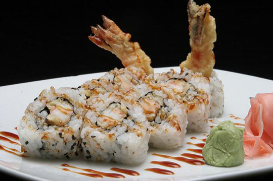 Order Shrimp Tempura Roll food online from Teriyaki Box store, Lawrenceville on bringmethat.com