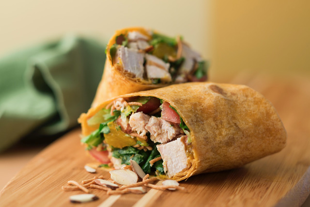 Order Thai Chicken Wrap food online from Doc Greens store, Olathe on bringmethat.com