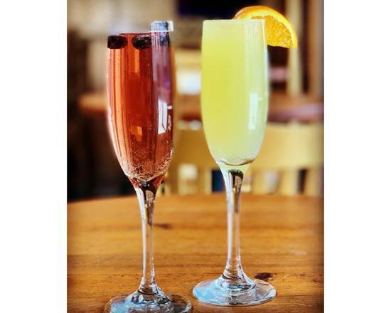 Order Mimosa, 8oz cocktail (12.0% ABV) food online from Big Sky Cafe store, San Luis Obispo on bringmethat.com