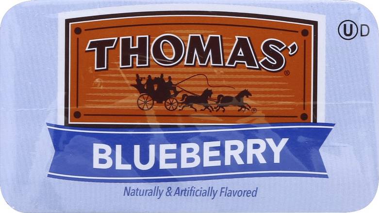 Order Thomas' · Nooks & Crannies Blueberry English Muffin (6 ct) food online from United Supermarkets store, Plainview on bringmethat.com