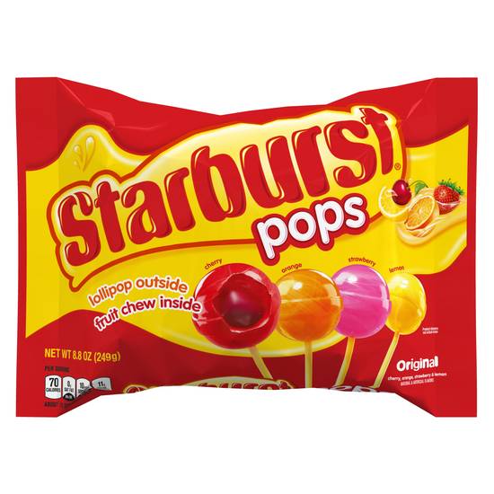 Order Starburst Pops - 8.8 oz food online from Rite Aid store, Clyde on bringmethat.com