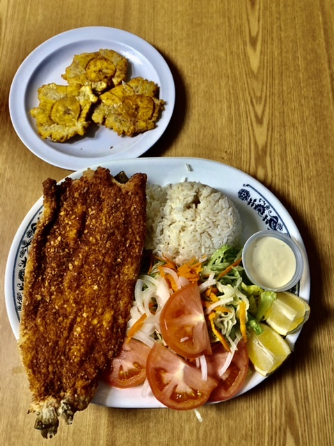 Order Breaded Fish / Pescado food online from El Paisa Happy Chicken store, Newark on bringmethat.com