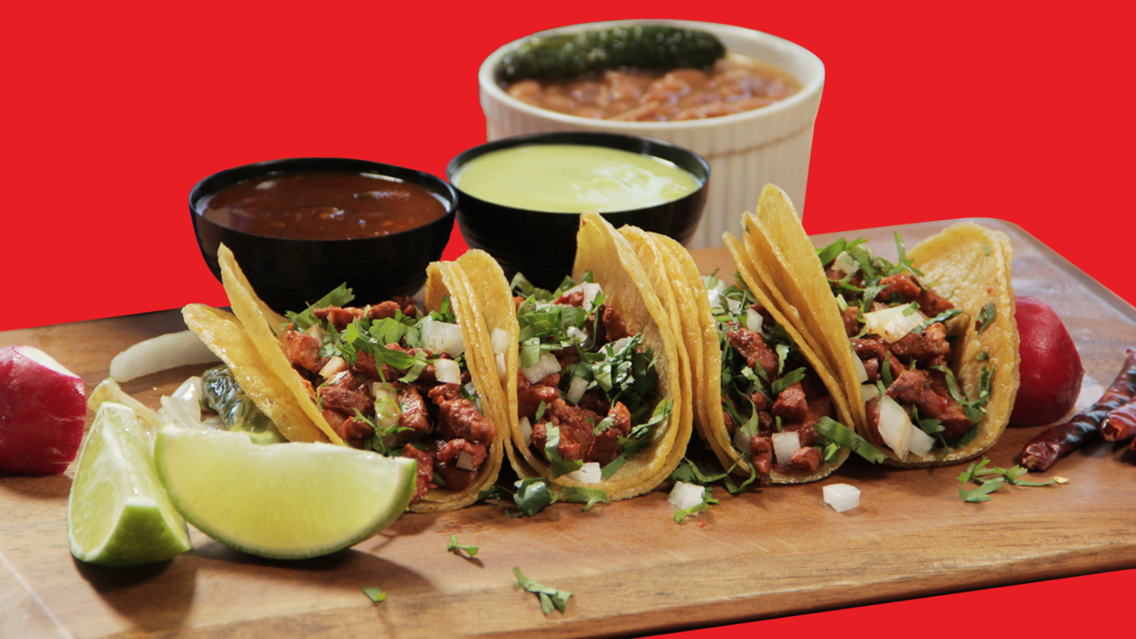 Order Street Tacos 6 - Pastor food online from Taco Palenque/Palenque Grill store, Mcallen on bringmethat.com