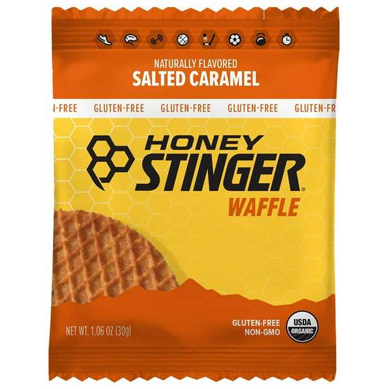 Order Honey Stinger Organic Gluten Free Waffle Salted Caramel food online from Exxon Food Mart store, Port Huron on bringmethat.com