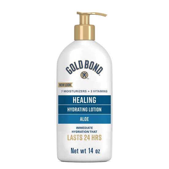 Order Gold Bond Ultimate Healing Skin Therapy Lotion With Aloe, Non-Greasy & Hypoallergenic, 14 OZ food online from CVS store, INGLEWOOD on bringmethat.com