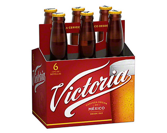 Order Victoria 6 Pack - 12 oz. Bottle Beer food online from Plaza Diamond Liquor store, Diamond Bar on bringmethat.com