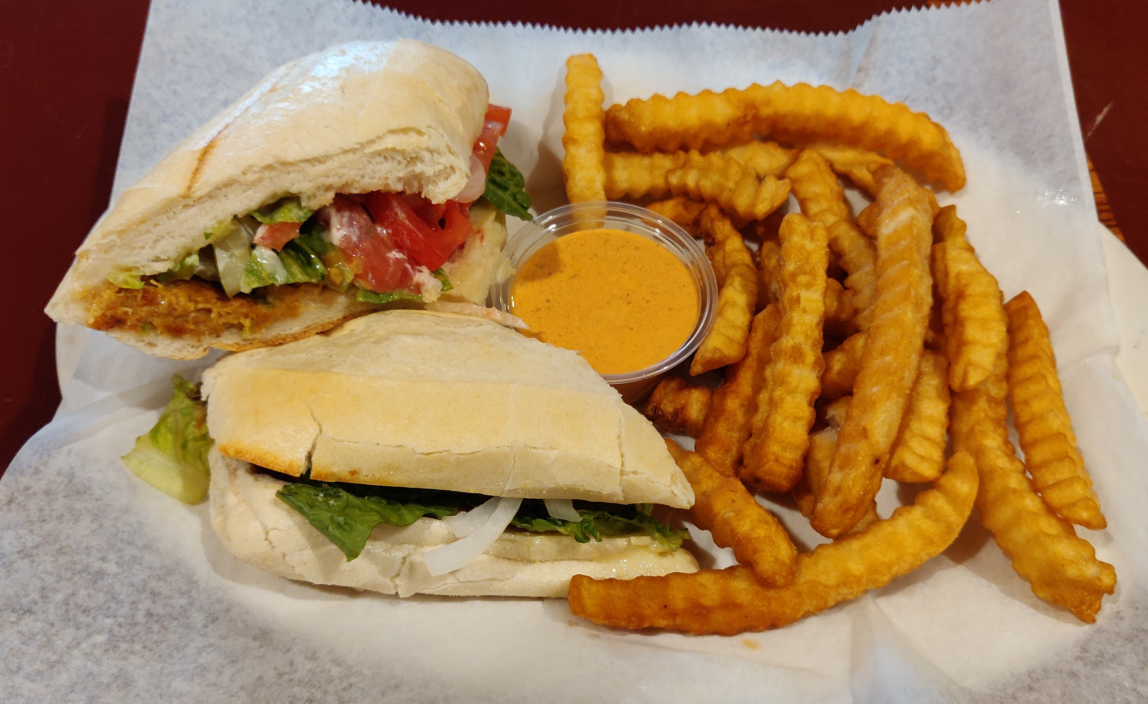 Order Crab Cake Sandwich food online from El Ranchito store, Chicago on bringmethat.com