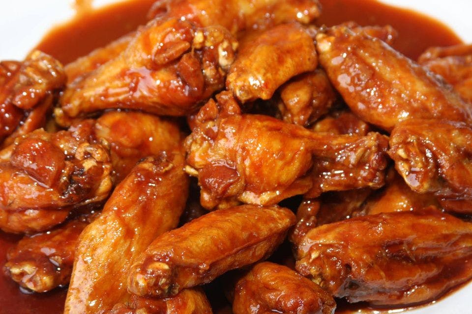 Order Buffalo Wings Catering - Half Tray (Serves 8-10 People) food online from Rudy Pizza & Italian Bistro store, Newark on bringmethat.com
