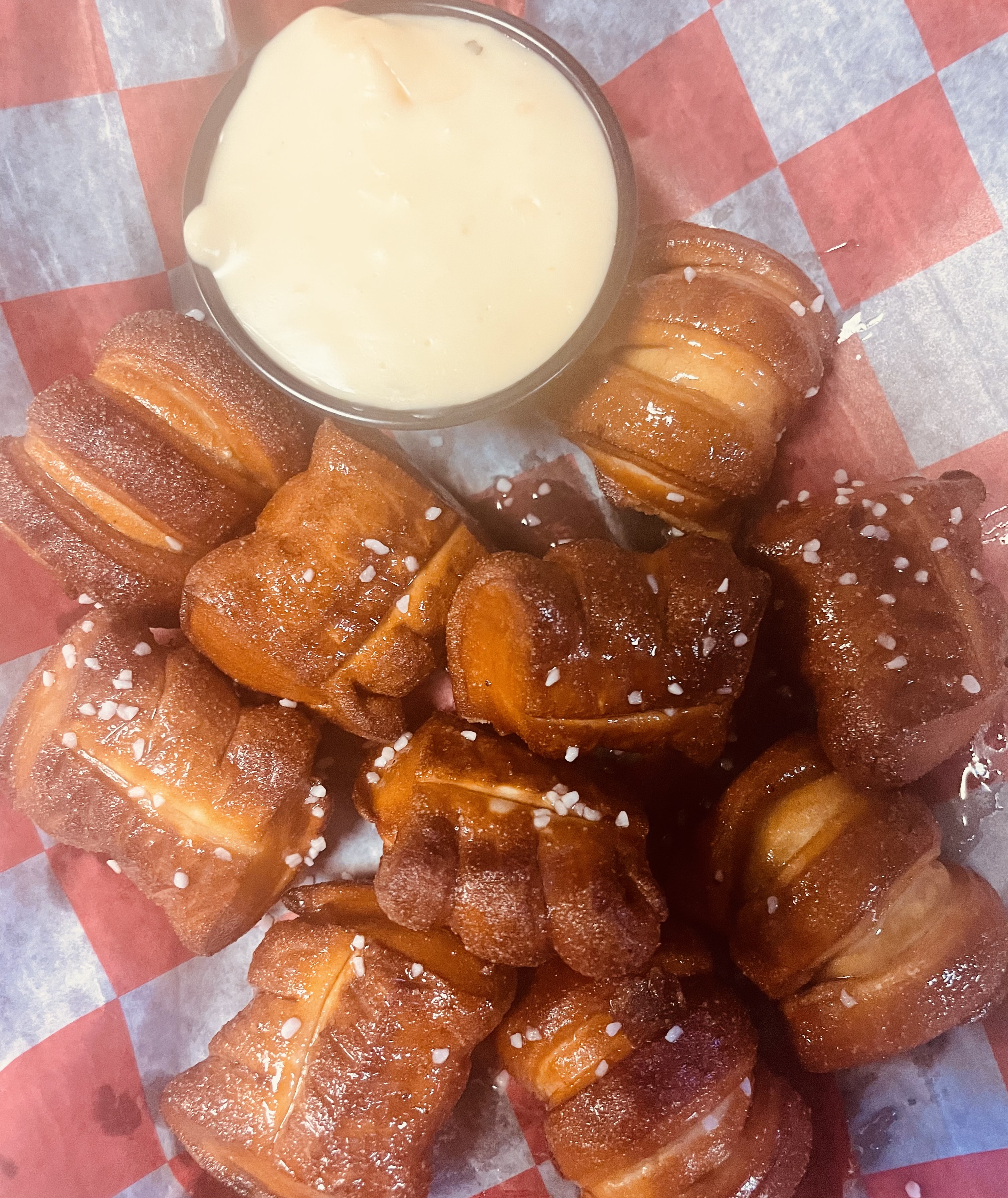 Order Pretzels & Queso food online from Billie Burgers And Beers store, Lebanon on bringmethat.com