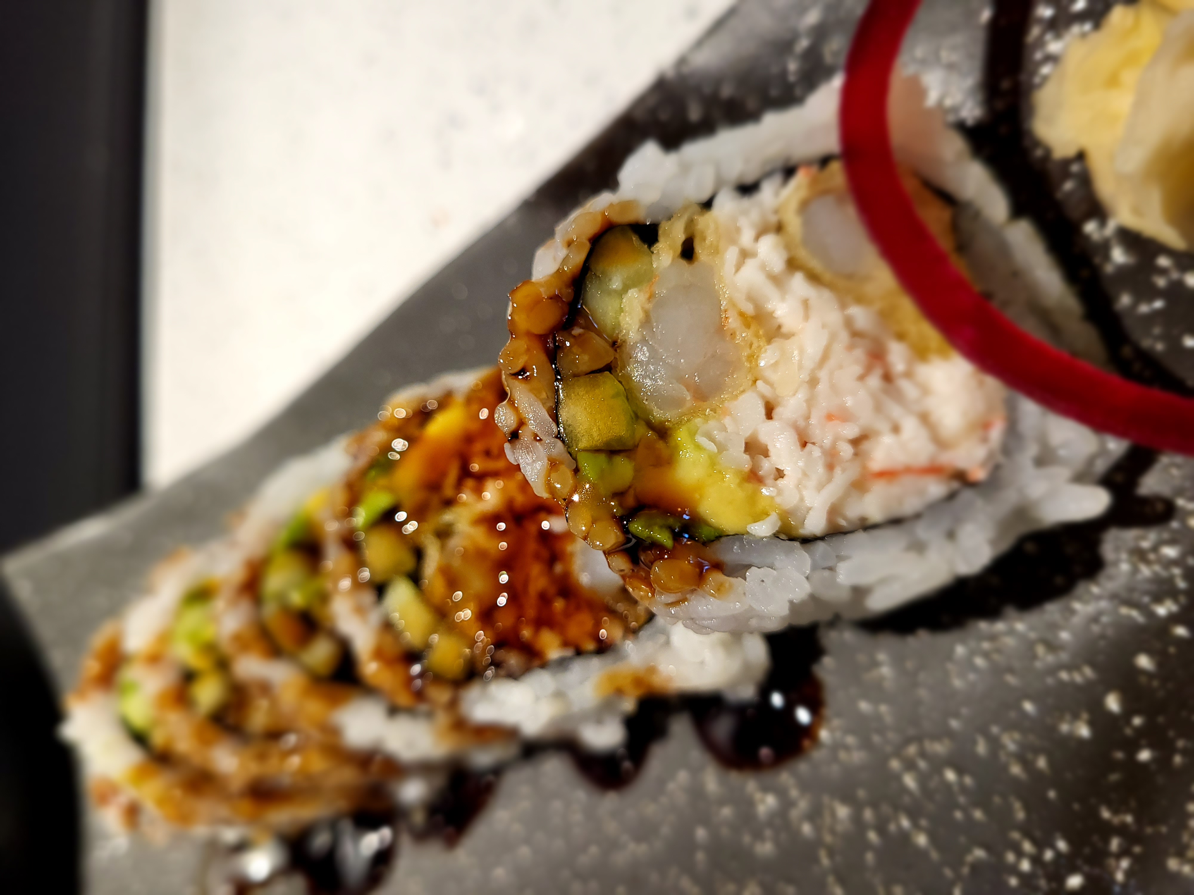 Order Shrimp Tempura Roll food online from Sushi Shack store, Plano on bringmethat.com