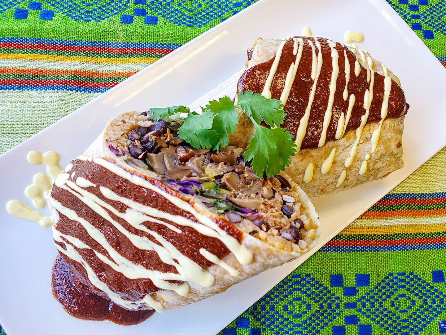 Order Wet Burrito food online from Plant Love Food store, El Monte on bringmethat.com