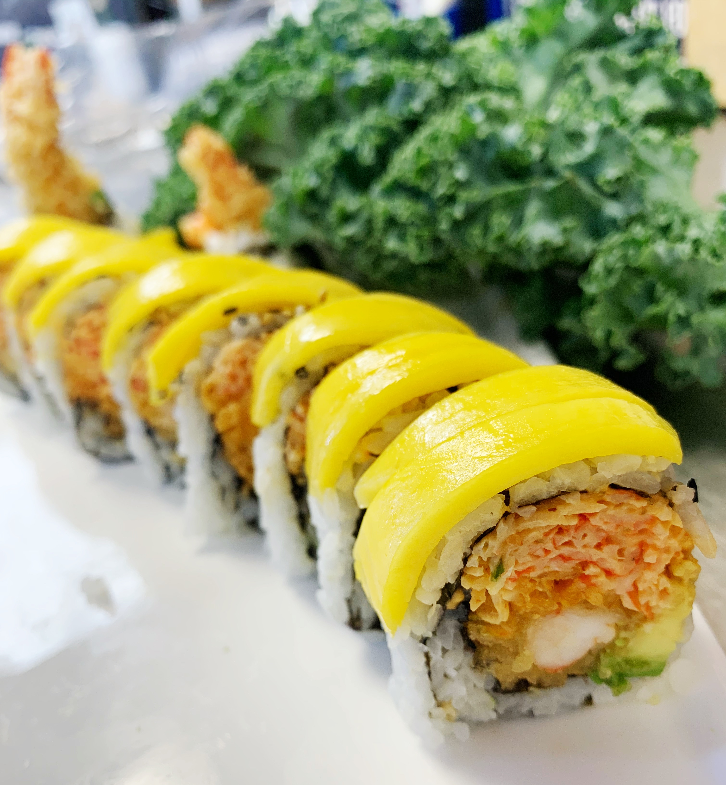 Order Mango Madness Special Roll food online from Miso Japan store, Goshen on bringmethat.com