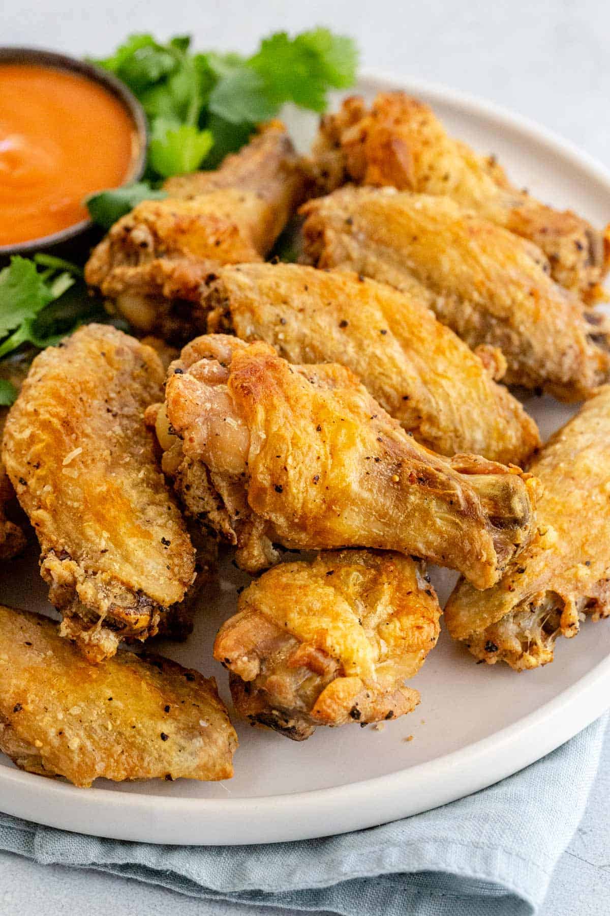 Order A9. Fried Chicken Wings food online from Happy Cafe store, Denver on bringmethat.com