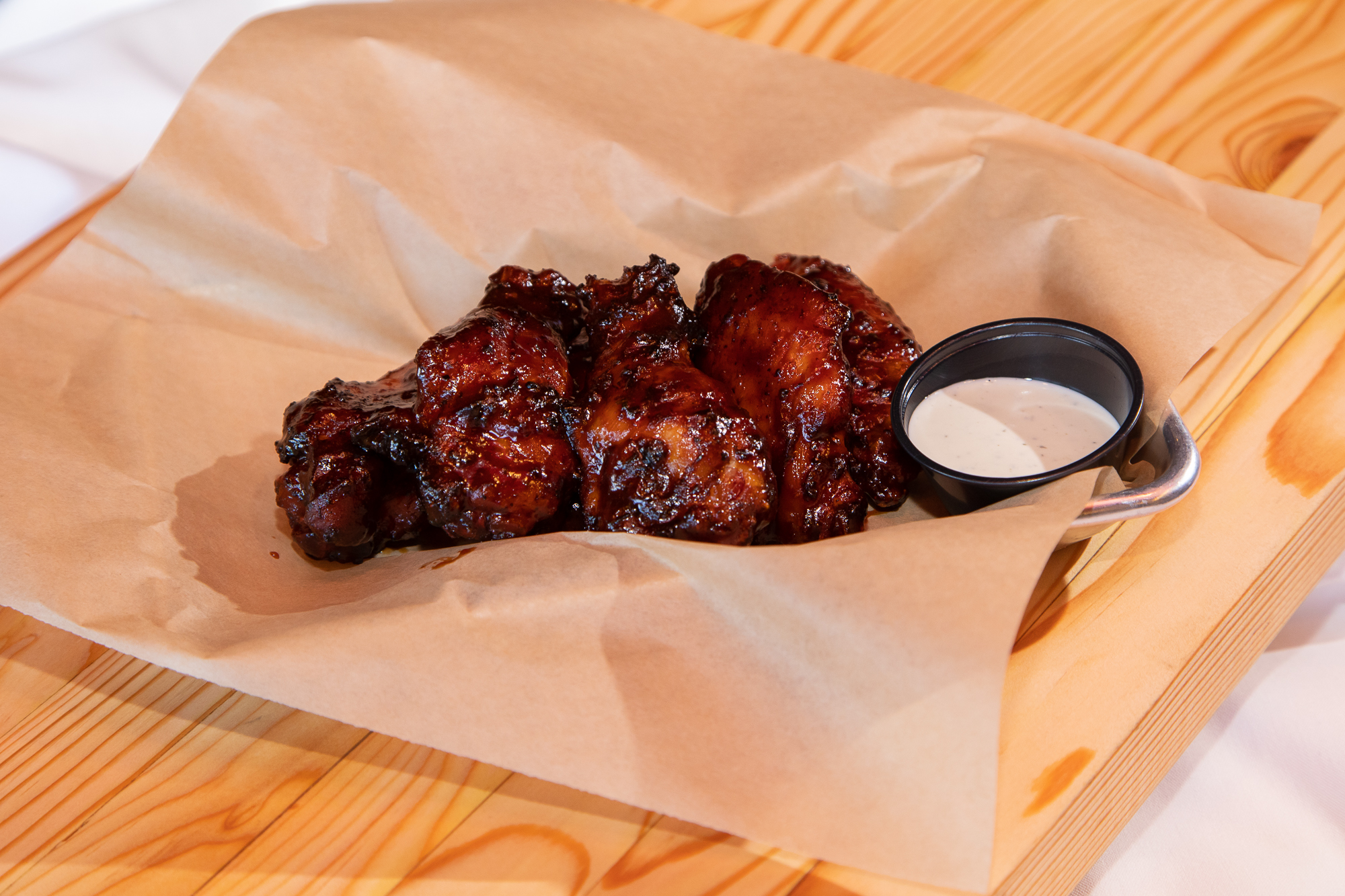 Order Smoked Chicken Wings food online from Brushfire BBQ store, Tucson on bringmethat.com