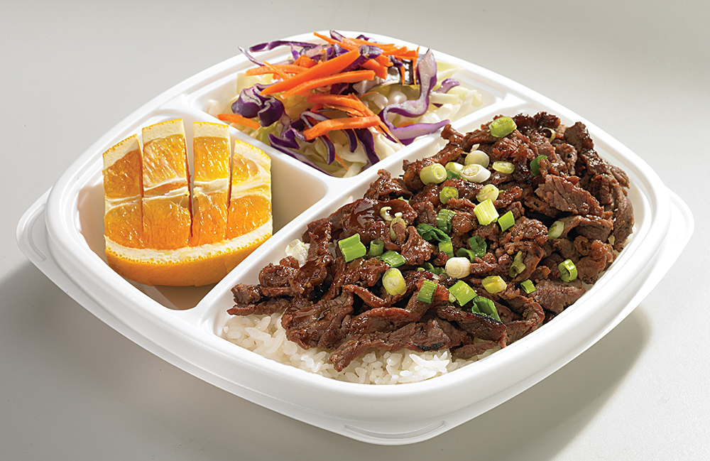 Order Angus Beef Plate food online from The Flame Broiler store, City of Industry on bringmethat.com
