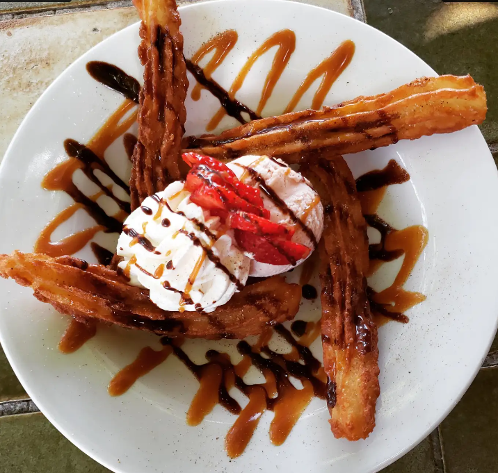 Order HOUSEMADE CHURROS food online from Los Sombreros Mexican Restaurant store, Scottsdale on bringmethat.com