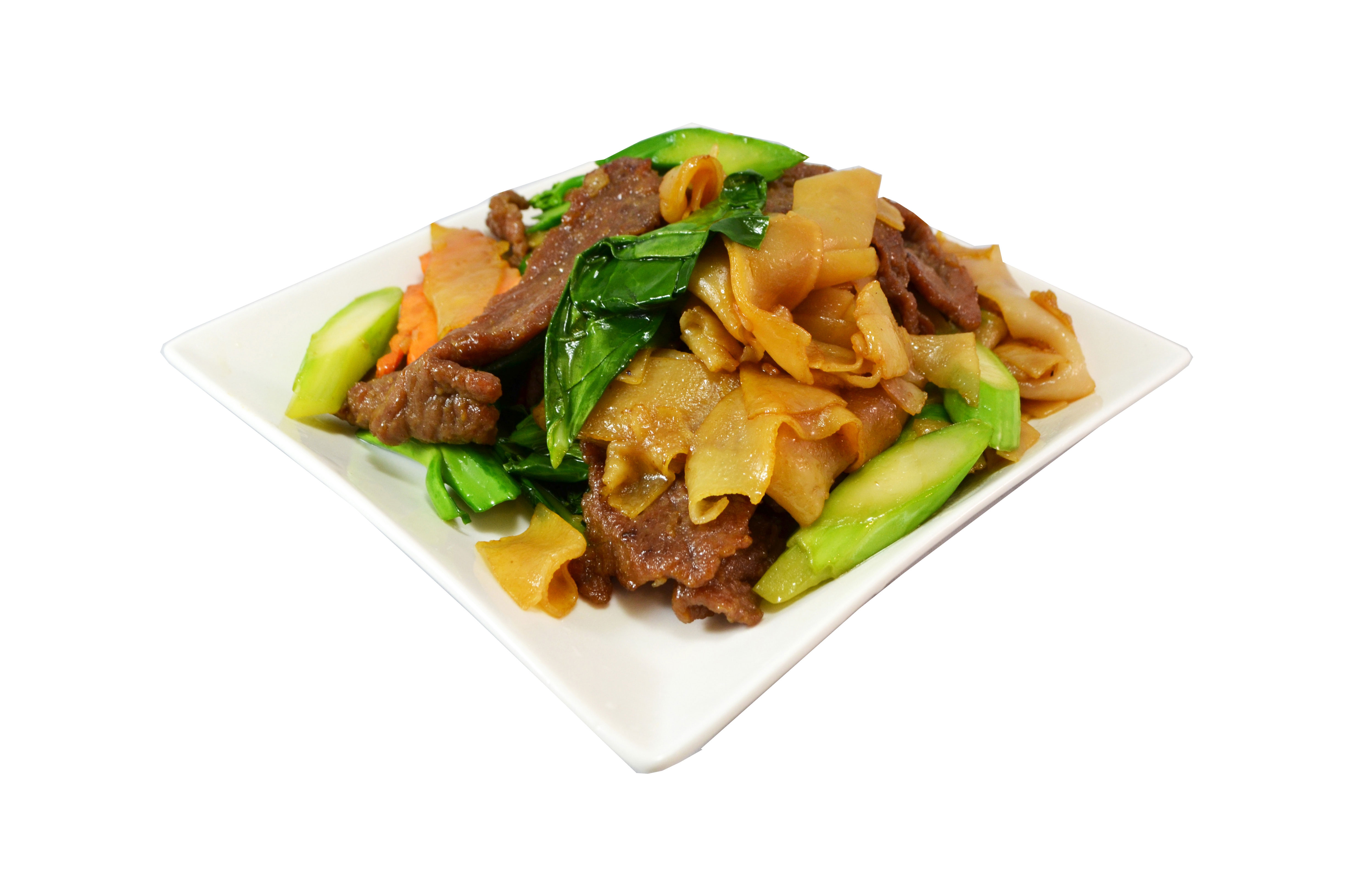 Order Pad See Ew with Beef food online from Ho Won Express store, Vista on bringmethat.com