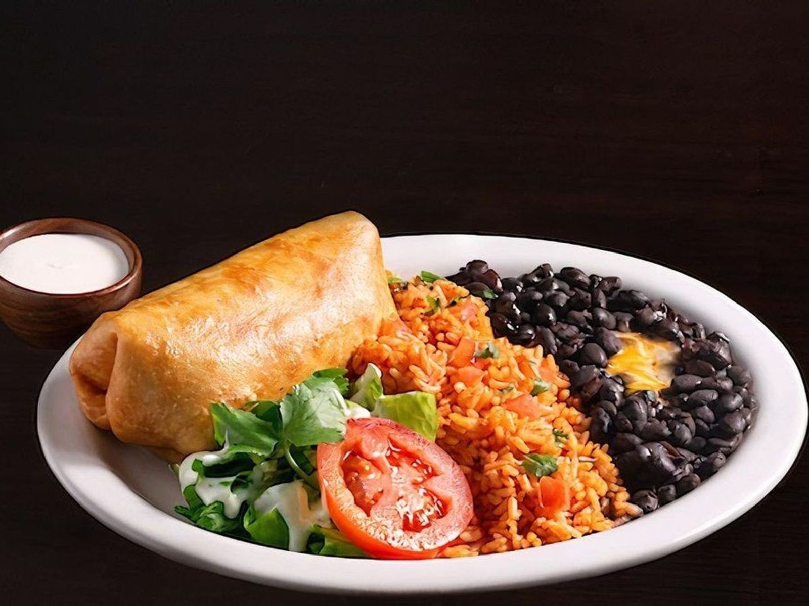 Order Chimichanga ~ food online from El Fresco Mexican Grill store, Centreville on bringmethat.com